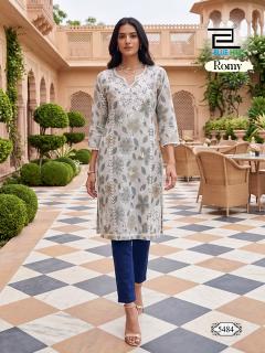 Blue hills romy  kurti wholesale new bombay market